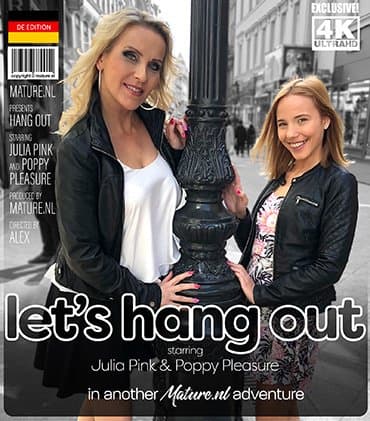 Milf Julia Pink is showing young Poppy how to become a woman