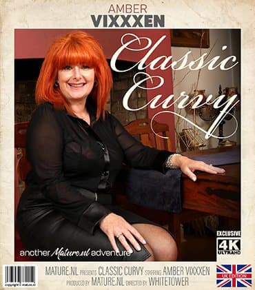 Spend an evening with Curvy Classic Amber Vixxxen