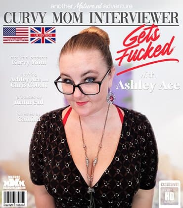 American Ashely Ace is a hot curvy mom with her big ass gets fucked by a guy she barely knows