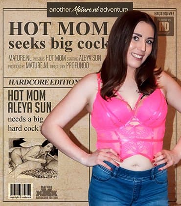 Aleya Sun is a hot cheating mom that gets fucked by a big dick stranger in a hotel