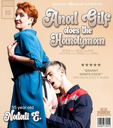 Natali E. is a 55 year old naughty GILF that loves anal sex from strange young man like the handyman