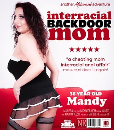 36 year old mom Mandy loves to anal cheat with a strong black man and his BBC while she's alone