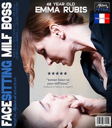 Emma Rubis is my MILF boss who is into facesitting and I love to be the subject of her fetish