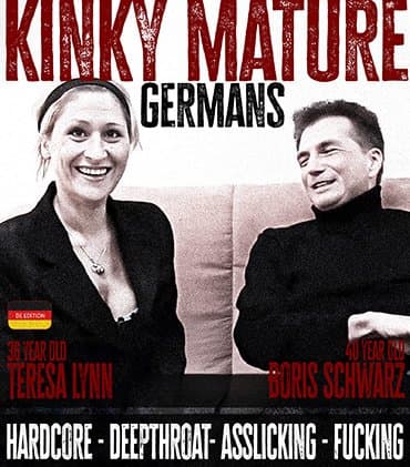 Kinky mature German Teresa Lynn licks ass, gets fucked and deepthroated by a kinky German man
