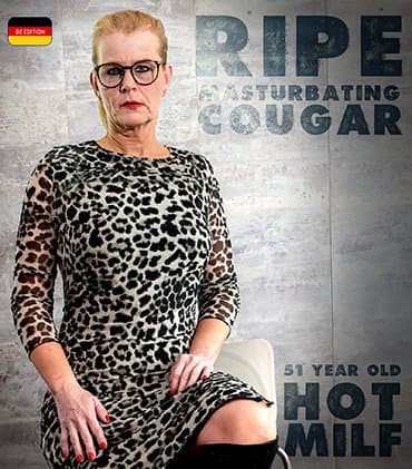 Hot MILF is a 51 year old German cougar that loves to get naughty at home and play with her pussy