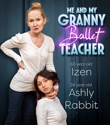 60 year old ballet teacher seduces 24 year old student Ashly Rabbit into a wild lesbian experience