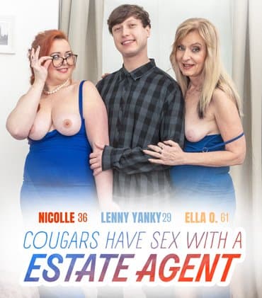 He Came to Sell the House, The cougars had Other Plans for Him