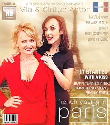 Two mature ladies hook up in Paris for a steamy adventure