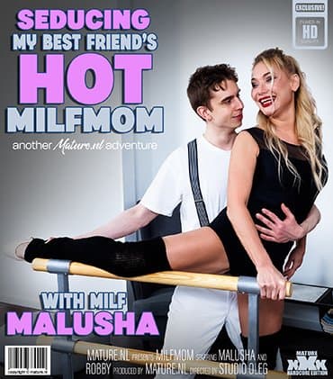 Hot MILFmom Malusha gets seduced by her sons best friend to a wild hardcore fuck affair