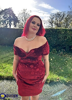 Mature.nl - Toyboy Doggystyle Fucking Tall, Curvy And Big Ass Cougar Juliet Redhead At Her Home