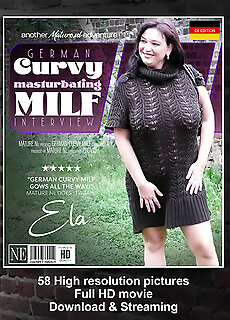 Curvy Big Breasted Pierced Milf Ela Shows All During Our Naughty Interview With Us